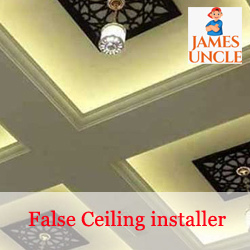 False Ceiling installer Mr. Biswajit Mondal in Madhyamgram Bazar